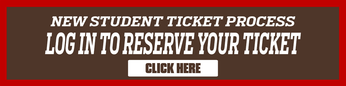 New student ticket process, login to reserve your ticket, click here